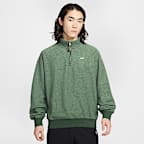NIKE公式】ナイキ ソロ スウッシュ メンズ フリース⁠1/4ジップ